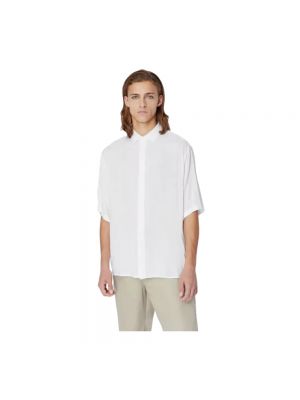 Koszula oversize Armani Exchange biała