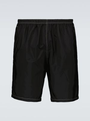 Nylon shorts Prada svart