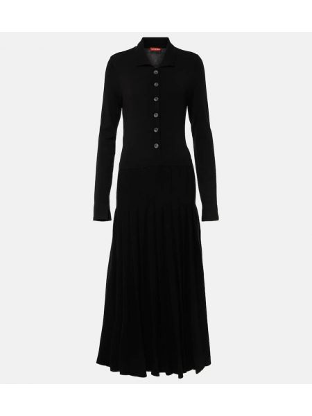 Midi šaty Altuzarra černé