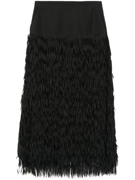 Midi sukně Munthe černé