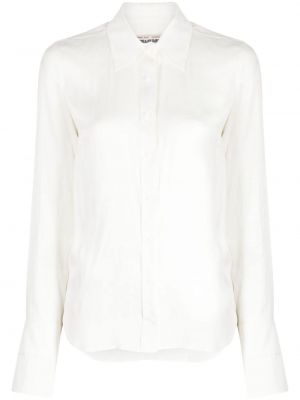 Σατέν πουκάμισο Zadig&voltaire λευκό