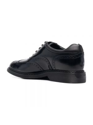 Zapatos brogues de cuero Hogan negro