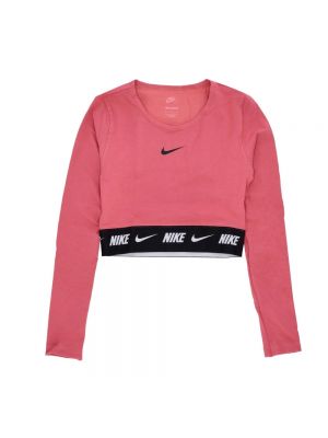 Crop top Nike czarny