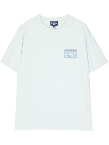 Μπλούζα με σχέδιο Maison Kitsuné