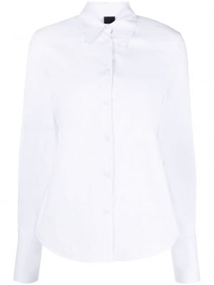 Siuvinėta marškiniai Pinko balta