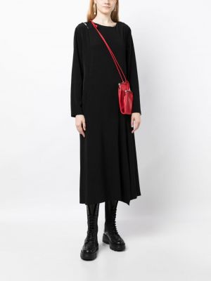 Robe mi-longue asymétrique Y's noir