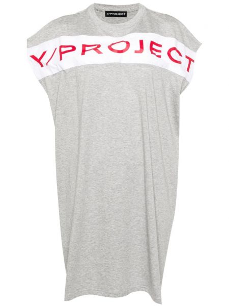 Kokvilnas kleita ar apdruku Y Project