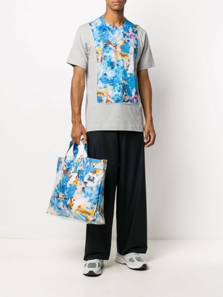 Camisa de flores Comme Des Garçons Shirt azul