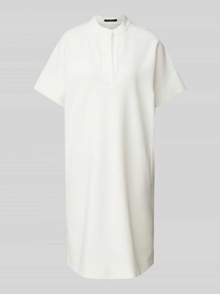 Sukienka midi z wiskozy Windsor biała