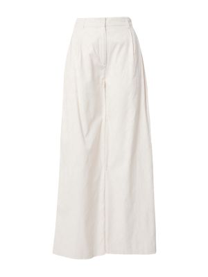 Guido Maria Kretschmer Collection Plisované nohavice 'Leslie'  biela