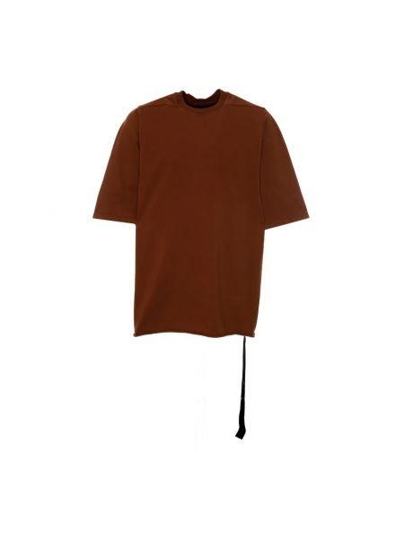 Streetwear oversize t-shirt Rick Owens braun