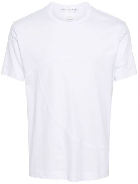 Βαμβακερή μπλούζα Comme Des Garçons λευκό
