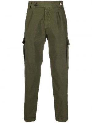 Pantalones cargo ajustados Myths verde