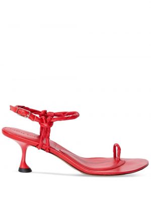 Czerwone sandały Proenza Schouler