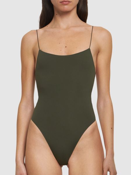 Vientisas maudymosi kostiumėlis Tropic Of C žalia