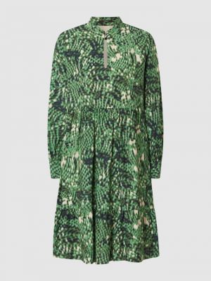Шелковое платье из вискозы Windsor зеленое