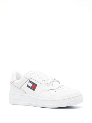 Blonder snøring sneakers Tommy Hilfiger hvit