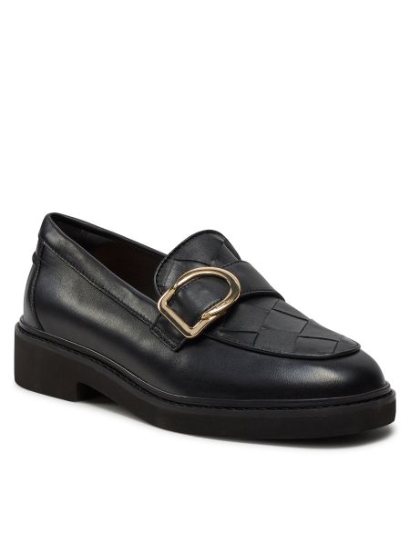 Loafers chunky Clarks nero