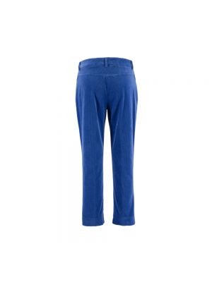 Spodnie slim fit Aspesi niebieskie
