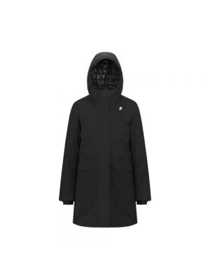 Płaszcz zimowy K-way czarny