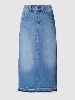 Spódnica jeansowa z kieszeniami Milano Italy niebieska
