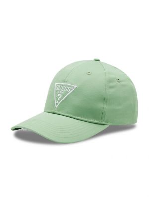Kepurė su snapeliu Guess žalia