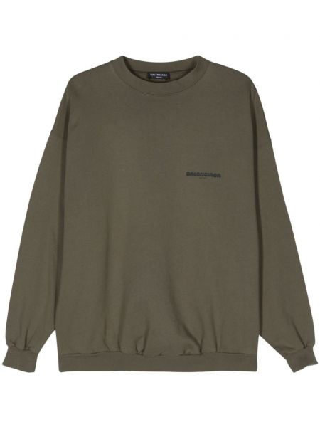 Sweatshirt aus baumwoll mit print Balenciaga