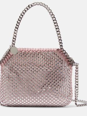 Mini borsa con motivo a stelle Stella Mccartney rosa