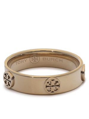 Prsten od ružičastog zlata Tory Burch ružičasta