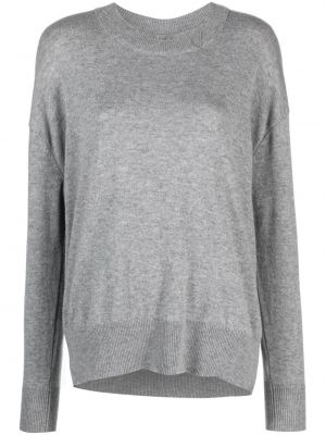 Kašmírový sveter Max & Moi sivá