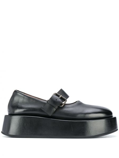 Pantofi oxford cu platformă Marsell negru