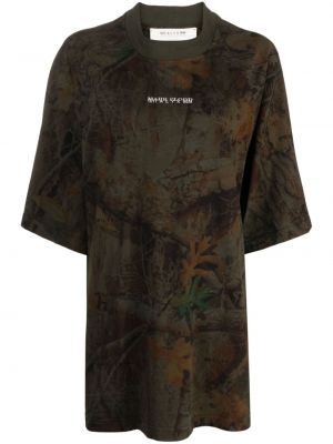 T-shirt aus baumwoll mit camouflage-print 1017 Alyx 9sm