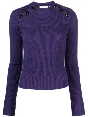 Megztinis Isabel Marant violetinė