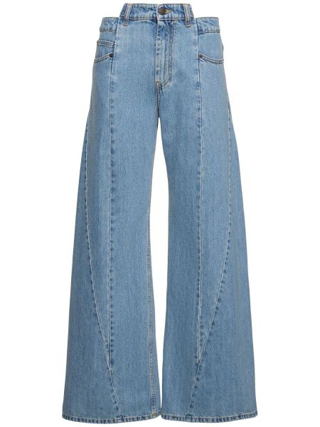 Asymmetrisk jeans i bomull Maison Margiela