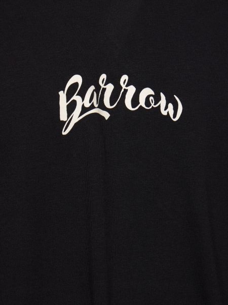 Pamut póló nyomtatás Barrow fekete