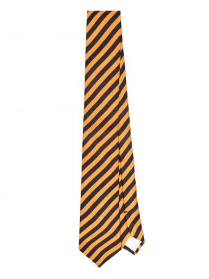 Jedwabny krawat z nadrukiem Marni