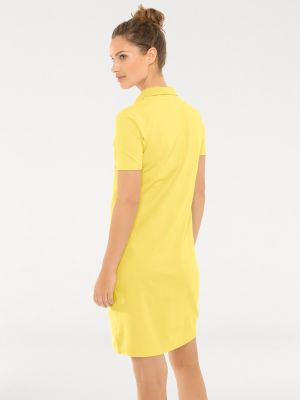 Haljina košulja Heine žuta