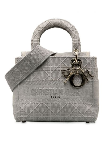 Sac Christian Dior Pre-owned gris