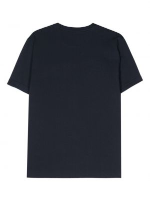 T-shirt en coton Fay bleu