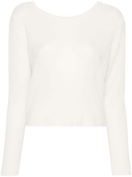 Woll pullover Alice + Olivia weiß