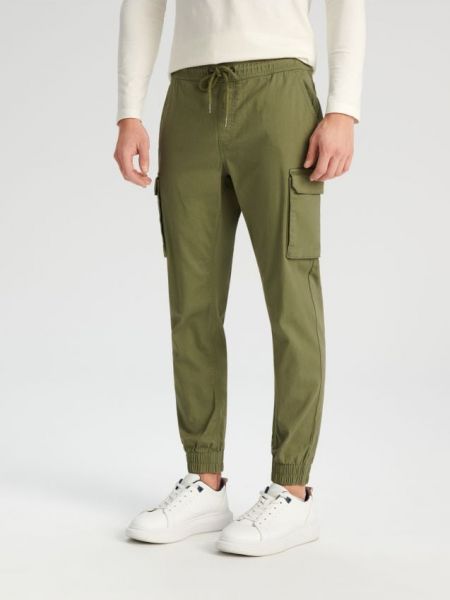 Pantaloni de jogging Sinsay verde