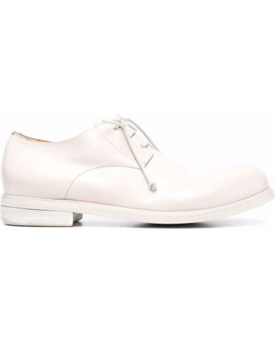 Pantofi derby cu șireturi din dantelă Marsell alb
