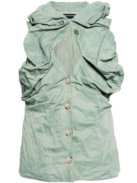 Pamučna jakna Kiko Kostadinov zelena