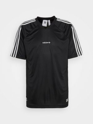 Футболка с принтом Adidas Originals черная