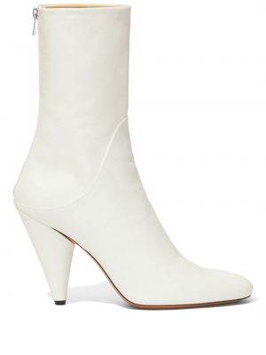 Ankle boots en cuir Proenza Schouler blanc