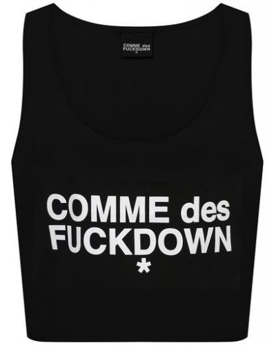 Хлопковый топ Comme Des Fuckdown