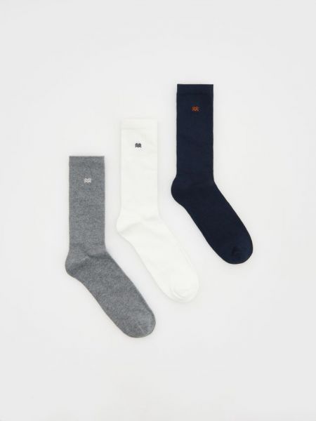 Ponožky Reserved biela