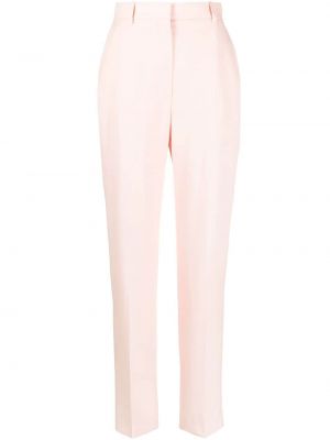 Панталон с висока талия Alexander Mcqueen розово