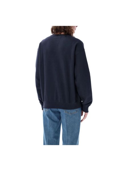 Sweatshirt mit rundhalsausschnitt Jil Sander blau