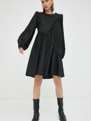 Mini haljina oversized Gestuz crna